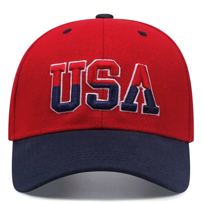 2024 New Fashion Fastball Cap Classic USA Embroidered American Flag Baseball Caps For Men Women Snapback Hat Unisex Hip Hop Hats